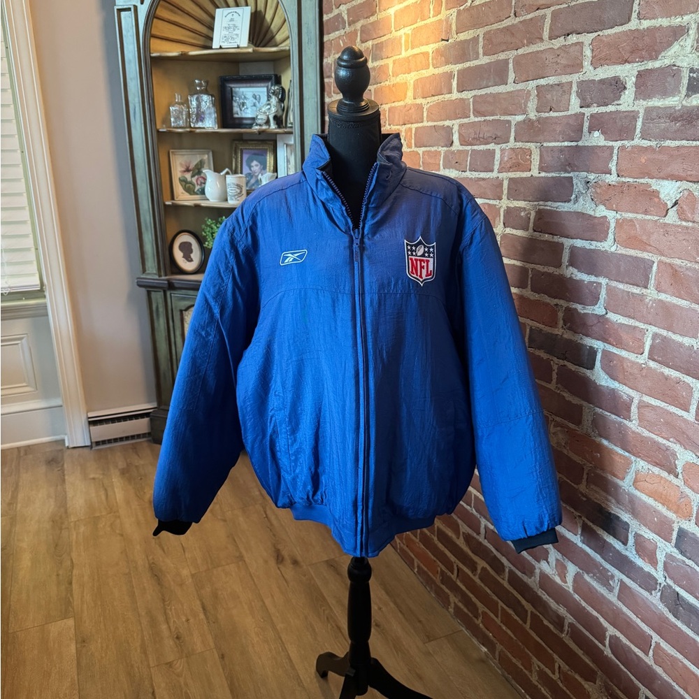 Blue NFL Reebok Sideline Jacket